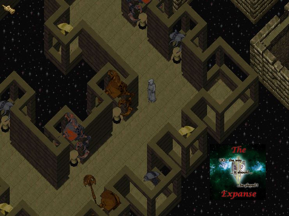 Star Wars(tm) (location) - The Jedi Trials (hallway of death, interior)